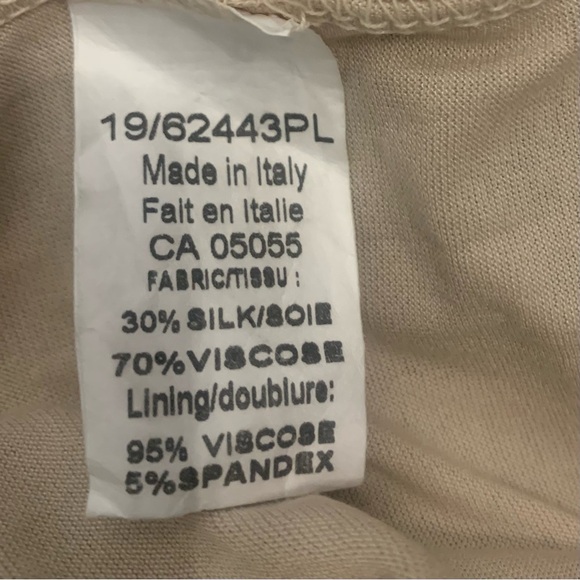 Femme de Carriere Animal Print Silk Belted Dress Size Small - Picture 5 of 7